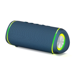 Bluetooth Speakers,V40 IPX7 Waterproof Portable Wireless Speaker with 24W Loud Stereo Sound&Up to 24H Playtime,TWS,RGB Multi-Colors Rhythm Lights for Outdoor, Home, Party