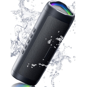 Bluetooth Speaker with HD Sound, Portable Wireless, IPX5 Waterproof, Up to 20H Playtime, TWS Pairing, BT5.3, for Home/Party/Outdoor/Beach, Electronic Gadgets, Birthday Gift