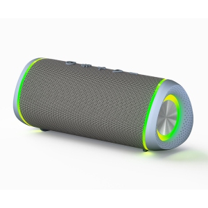 Bluetooth Speakers,V40 IPX7 Waterproof Portable Wireless Speaker with 24W Loud Stereo Sound&Up to 24H Playtime,TWS,RGB Multi-Colors Rhythm Lights for Outdoor, Home, Party