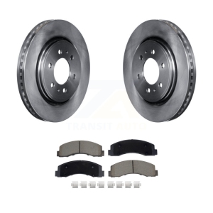 Front Disc Brake Rotors And Ceramic Pads Kit For Ford F-150 Expedition Lincoln Navigator K8C-103514