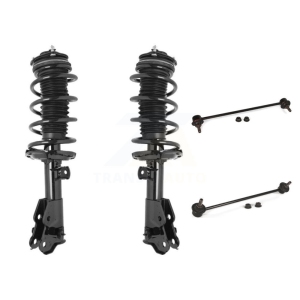Front Complete Shock Assembly & TOR Link Kit For 2012 Honda Civic Excludes Coupe Si Model KSS-100580