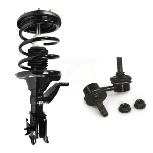 Front Left Complete Shock Assembly TQ Link Kit For Honda Civic Excludes Hybrid Si Models KSS-104620