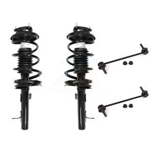 Front Complete Shock Assembly And TOR Link Kit For Ford Focus Excludes SVT Models KSS-100668