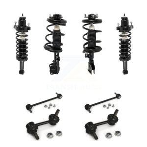 Front Rear Complete Strut & TQ Bar Link Kit (8Pc) For Mitsubishi Lancer GTS Models Only KSS-107820