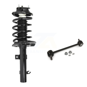 Front Right Shock Assembly TQ Link Kit For Ford Focus Excludes ST Models Sport Suspension KSS-104832