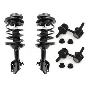 Front Complete Shock Assembly And TQ Link Kit For Subaru Impreza Excludes WRX Models KSS-100944