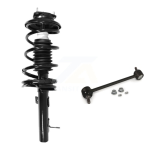 Front Right Complete Shock Assembly And TQ Link Kit For Ford Focus Excludes SVT Models KSS-104831