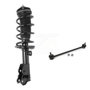 Front Left Complete Shock Assembly & TQ Link Kit For Honda Civic Excludes Sedan Si Models KSS-104605