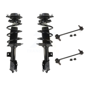 Front Shock Assembly And TOR Link Kit For Hyundai Elantra Coupe Excludes Hatchback Models KSS-100684