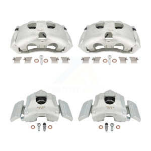 Front Rear Brake Caliper (Left Right) Kit For 2010-2017 Ford Expedition Lincoln Navigator KBC-100027