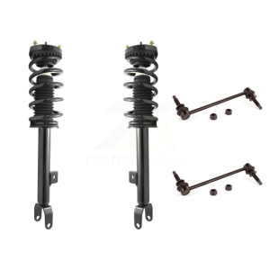 Front Shock Assembly And TOR Link Kit For 2011 Dodge Charger R T with AWD Model Only KSS-104196