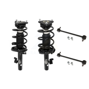 Front Complete Shock Assembly And TQ Link Kit For Mazda 3 Excludes MazdaSpeed Model KT7-100001