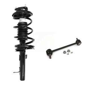 Front Left Complete Shock Assembly And TQ Link Kit For Ford Focus Excludes SVT Models KSS-104474