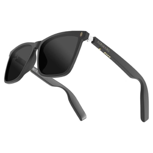 AIRMARS 𝐒𝐦𝐚𝐫𝐭 𝐆𝐥𝐚𝐬𝐬𝐞𝐬 with Voice Assistant, Built-in Speaker and Microphone, UV Protection Bluetooth Sunglasses for Men and Women