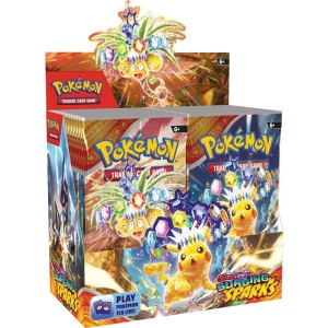 Pokemon USA Pokemon Trading Card Game: Scarlet & Violet (SV08) Surging Sparks Booster Box 36 packs per box, 10 cards per pack