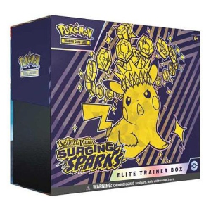 Pokemon USA Pokemon Trading Card Game: Scarlet & Violet (SV08) Surging Sparks Elite Trainer Box