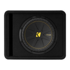 Kicker 50VCWC122 CompC Series Single 12" 300W RMS Loaded Enclosure - 2 Ohm