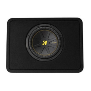 Kicker 50TCWC104 CompC Series Single 10" 250W RMS Loaded Enclosure - 4 Ohm