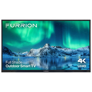 Furrion Aurora Full Shade 55" 4K UHD HDR10 LED Outdoor TV Dolby Atmos webOS Smart TV (FU-FDUF55CSA-CA) - 2021 - Great for Outdoors