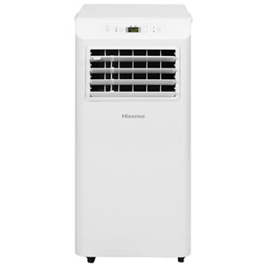 Hisense 3-in-1 Air Conditioner - 8500 BTU (150 sq ft Coverage) - 50dB, Remote - White