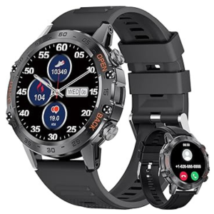 Prime Made 45mm Fitness Tracker with Heart Rate Monitor and Multi-Sport Mode
