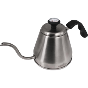 London Sip 1.2L Stainless Steel Kettle w/ Beverage Thermometer - Silver