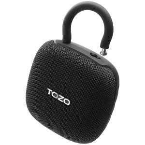 TOZO Portable Audio Bluetooth Wireless Speaker Ultra-light Waterproof-Black