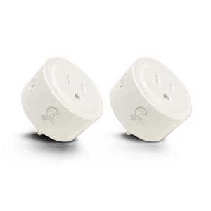 Zare Smart Mini Plug with Power Monitoring15A, Smart Home Plug Works with Alexa, Google Assistant and Tuya Smart App, Assess Your Electricity Bill with Zare Smart Plug, 2 Pack