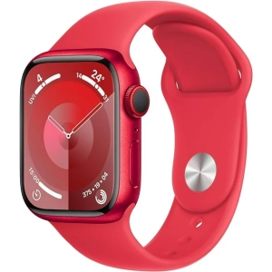 Apple Watch Series 9 (GPS + Cellular) 45mm Red Aluminium Case with Red Sport Band - BRAND NEW