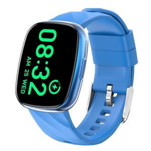 Smartwatch for Kids, Smartwatch Fitness Tracker for Boys Girls, Children's Activity Watch 37 Sports Modes SMS Notification, Full Touchscreen for Boys Girls IP67