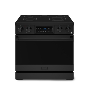Gordon Ramsay by THOR Kitchen 36 Inch Professional Electric Range with Tilt Panel Touch Control in Black