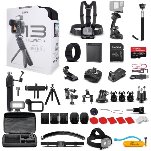 GoPro HERO13 Creator Edition Action Camera with 64GB and 50 Piece Accessory Kit