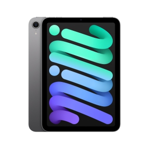 Apple iPad Mini (A17 Pro): Apple Intelligence, 8.3-inch Liquid Retina Display, 128GB, Wi-Fi 6E, 12MP Front/12MP Back Camera, Touch ID, All-Day Battery Life - Space Gray