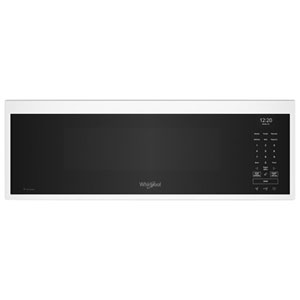 Whirlpool Over-The-Range Microwave - 1.1 Cu. Ft. - White/Black