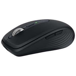 Logitech MX Anywhere 3S Wireless Compact Darkfield Mouse - Black (910-006928)