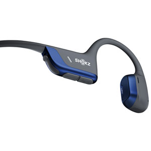 SHOKZ OPENRUN PRO ブルー Shokz OpenRun Pro Premium Bone Conduction Open-Ear Bluetooth Sport