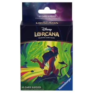DISNEY LORCANA CARD SLEEVE SET 6 - SCAR