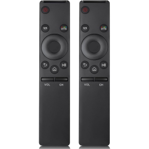 Universal Replacement Pack of 2 for Samsung-Smart-TV-Remote Control Compatible with Samsung Frame Curved Crystal QLED TVs