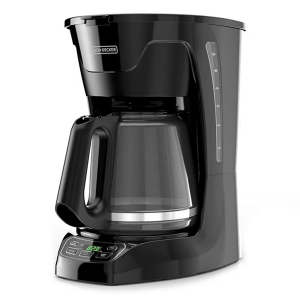 Black+Decker 12-Cup Programmable Coffeemaker Black