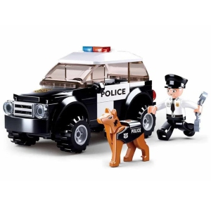 Sluban - Dog Squad Building Blocks Set with 1 Figure, 78 Pieces