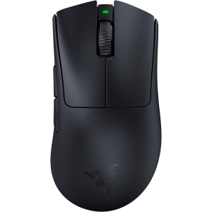 Razer DeathAdder V3 Pro Wireless Gaming Mouse: 63g Lightweight Ergonomic - 30K DPI Optical Sensor - Up to 90 Hr Battery - USB-C Charging - Black