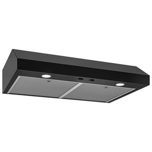 Broan 30" Under Cabinet Range Hood (GLA1303BL) - Black