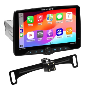 BOSS Audio Systems Elite BE9ACP.WXC Single DIN Car Stereo Wireless Apple CarPlay, Android Auto, 9 Inch Touchscreen, Sirius XM-Ready, Bluetooth + Backup Camera