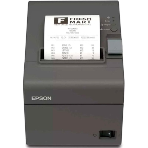 Epson TM-T20II Direct Thermal Receipt Printer - Monochrome - Desktop - Serial and USB Ports