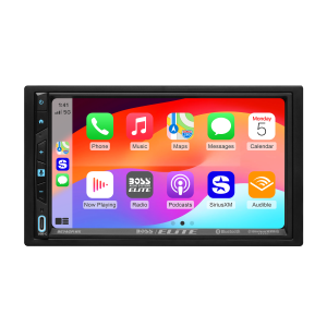 BOSS Audio Systems Elite BE7ACP.WXC Double DIN Car Stereo Wireless Apple CarPlay Android Auto, 7 Inch Touchscreen, Sirius XM-Ready, Bluetooth + Backup Camera