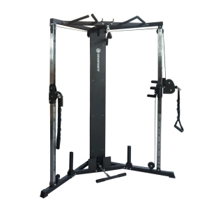 Gearforfit Cable Crossover Machine V2.0 - Adjustable Dual Pulley Strength Trainer