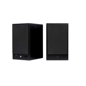 KIN by Totem PLAY MINI Bluetooth Powered Bookshelf Speakers (Satin Black Pair)