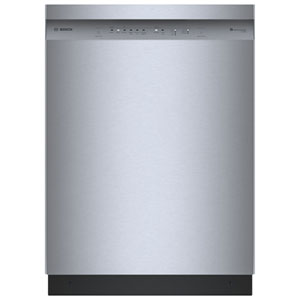 Bosch 100 Series 24" 48dB Smart Front-Control PureDry Dishwasher (SHE41CM5N) - Stainless Steel