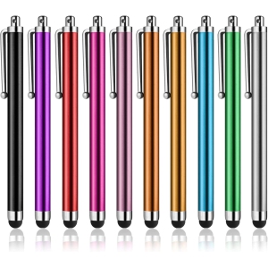 Stylus Pens for Touch Screens, High Precision Universal Stylus for iPad iPhone Tablets Samsung Galaxy All Capacitive Touch Screens (10-Pack)
