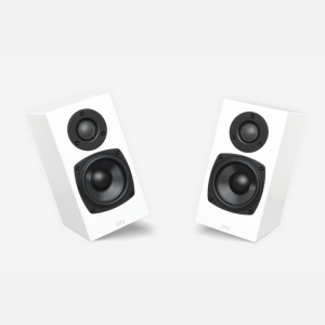 KIN by Totem ONE Bookshelf Speakers (Satin White Pair)